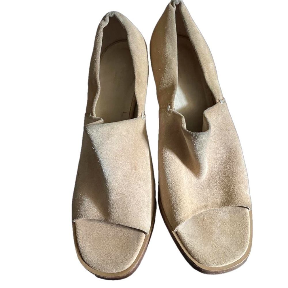 Rag and bone tan suede heels